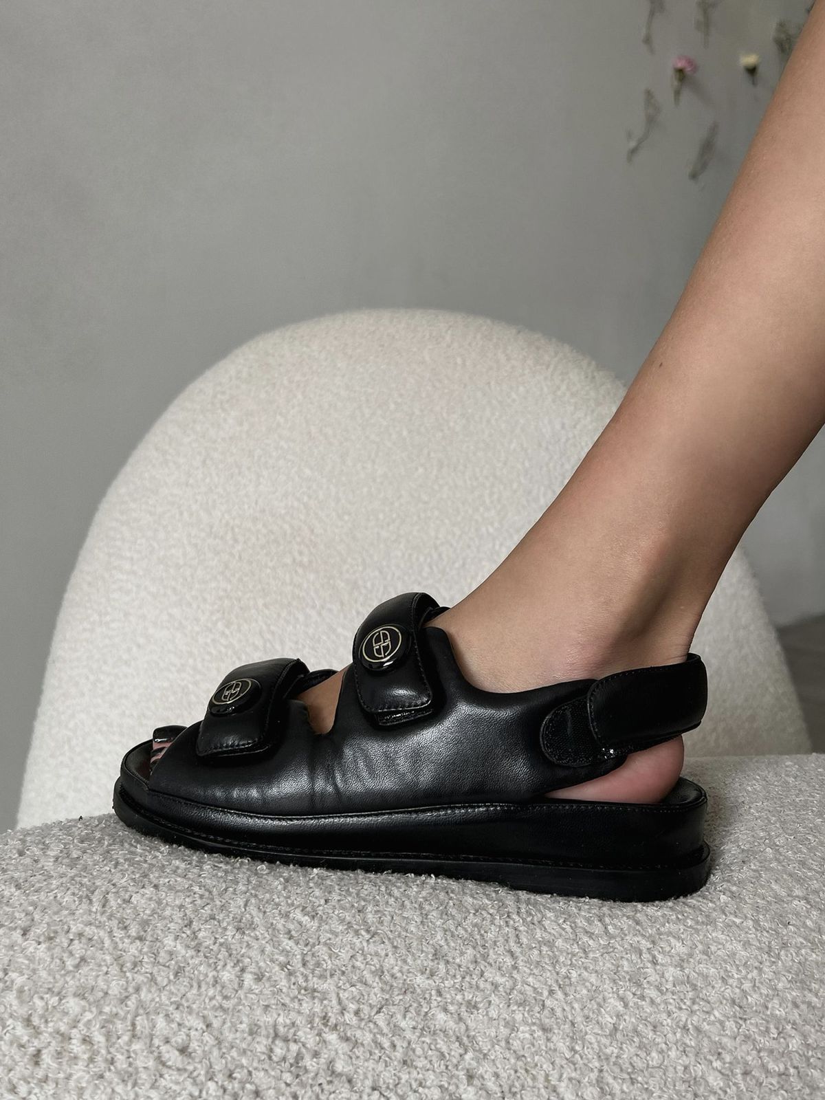 SAMPLE SALE САНДАЛИИ RICA ЧЕРНЫЙ