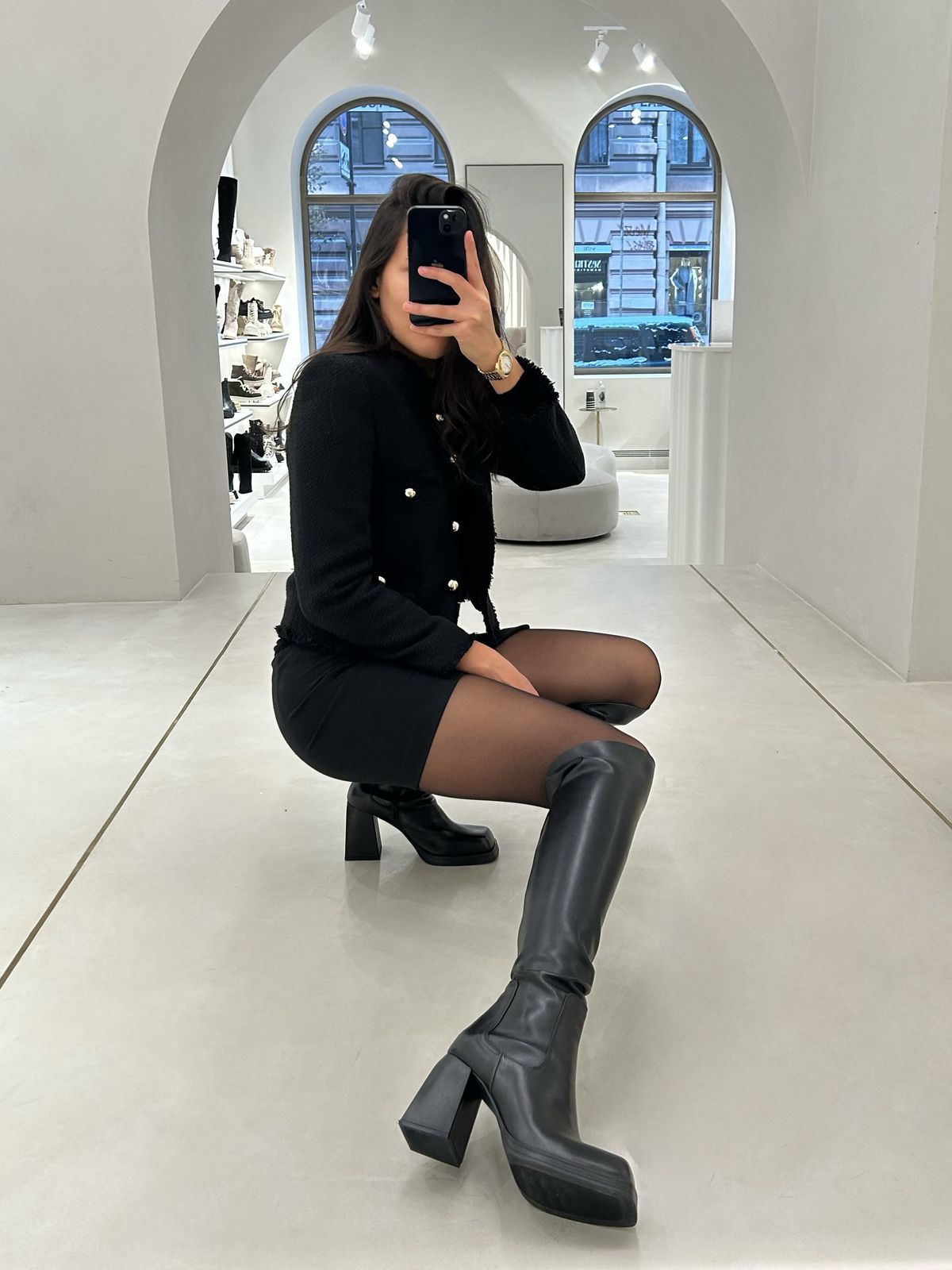 БОТФОРТЫ DIANA ЧЕРНЫЙ